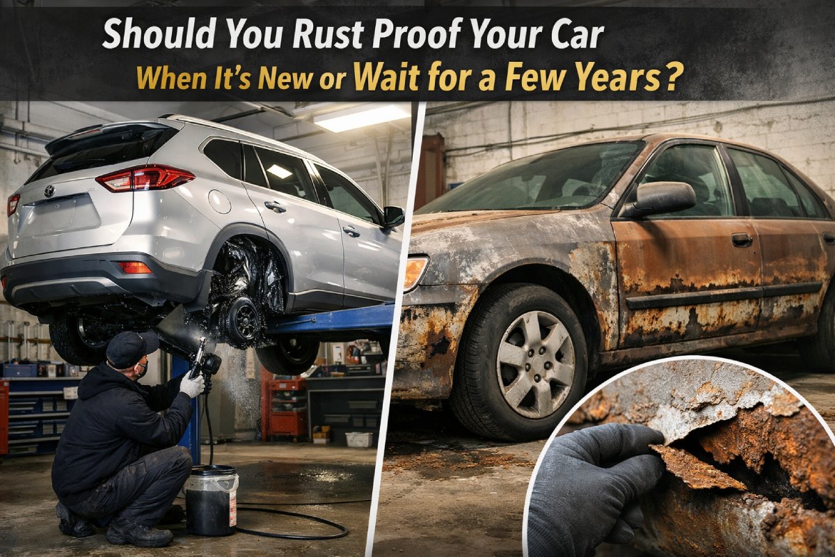 Should You Rust Proof Your Car When It’s New or Wait for a Few Years? A Complete Guide to Rust Protection in Canada